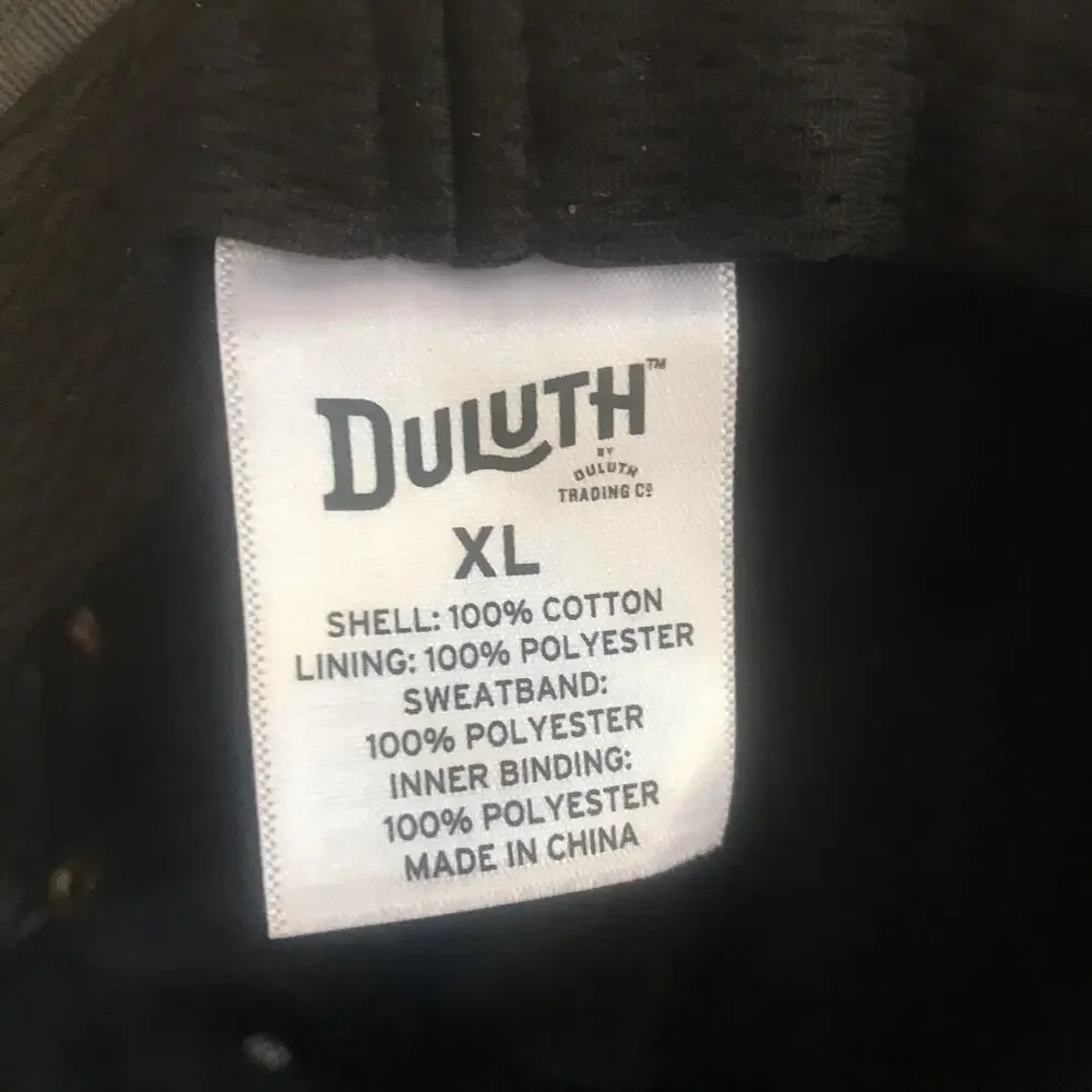 Duluth Trading Company Blue Sun Fishing Ventilated Booney Hat Size XL